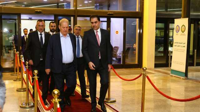 رئيس المجلس الوطني الفلسطيني يصل الى بغداد