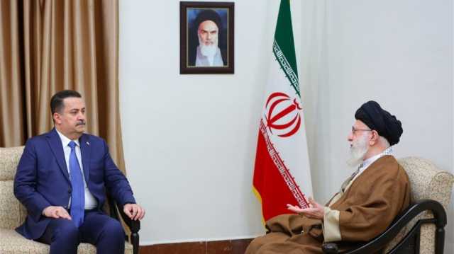 السوداني يلتقي خامنئي في طهران (صور)