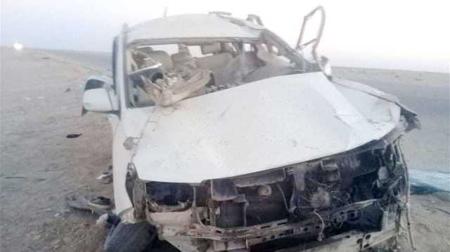 مصرع واصابة 5 اشخاص بانقلاب عجلة على طريق أربيل دهوك