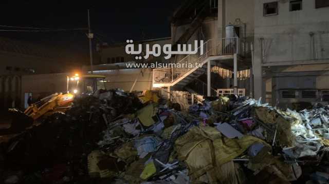 اختناق 21 طفلا.. تفاصيل جديدة عن حريق مستشفى النسائية والاطفال بالديوانية (صور)