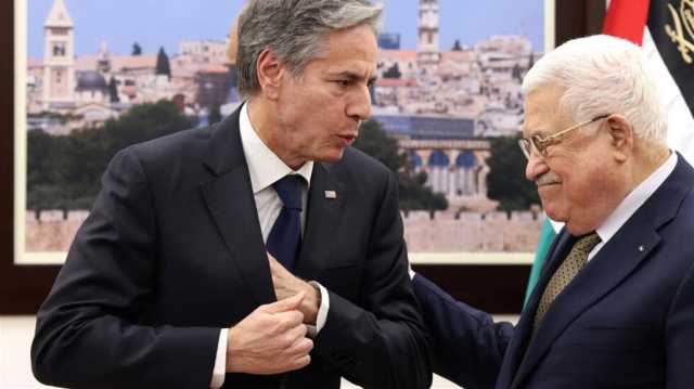 بلينكن يصل رام الله للقاء الرئيس الفلسطيني