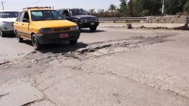 إهمال وزير الإعمار لصيانة سريع الشعلة يحوله الى طريق الموت