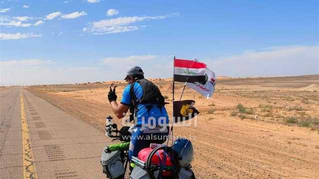من الموصل.. رحلة بالدرجات الهوائية لأداء العمرة (صور)