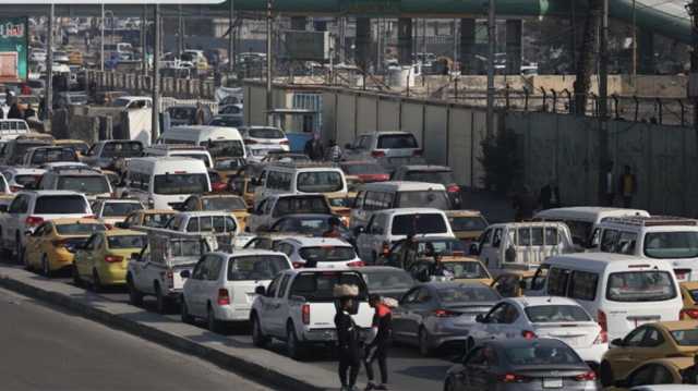 خارطة تفصيلية بازدحامات شوارع بغداد الان