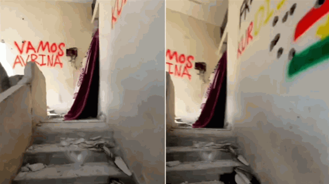 ظهور علَم كردستان في منازل فلسطينية مدمرة بغزة يثير الضجة.. ما القصة؟ (فيديو)