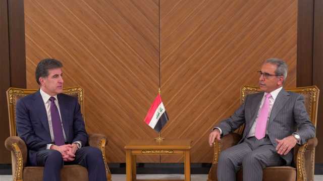 رئيس مجلس القضاء يبحث مع بارزاني عددا من القضايا