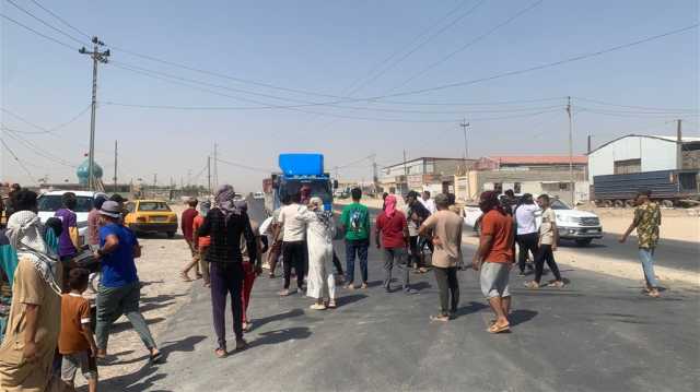 الديوانية.. حي البقيع يدفع ضريبة عدم انتمائه وينتفض على 20 عامًا من غياب الخدمات