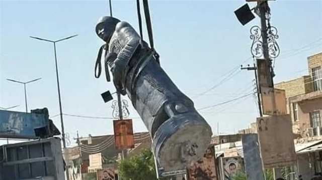 ذي قار.. مصدر محلي يكشف تفاصيل رفع تمثال الملك كوديا