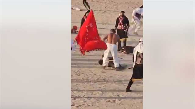 مشاعر استثنائية في البصرة.. وفاة ممثل دور عابس اثناء القتال في تشابيه معركة الطف (فيديو)