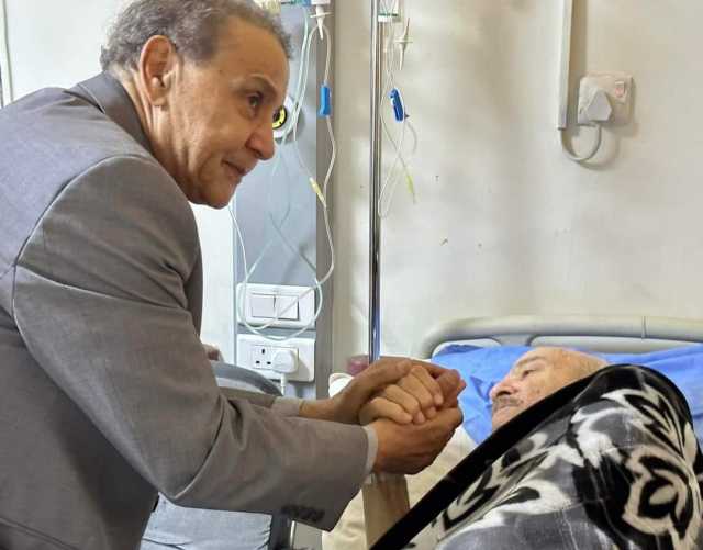 الفنان ياس خضر في أحدث صورة بعد تعرضه لنوبة قلبية حادة