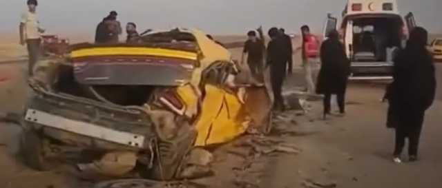 بينهم إيرانيين.. مصرع خمسة زائرين وإصابة 20 آخرين بحادث سير في ميسان