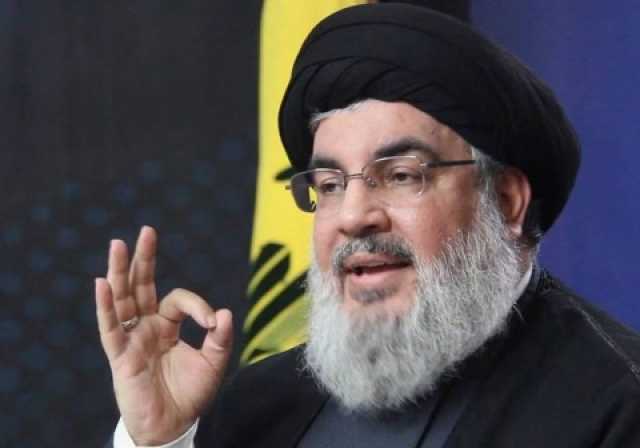 نصر الله: الأمريكيون أرسلوا تهديدات للضغط على المقاومة بالعراق واليمن ولبنان