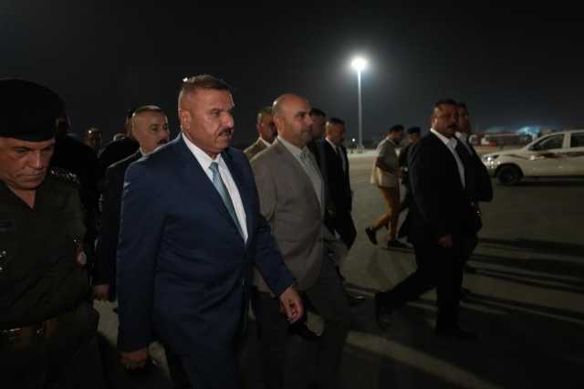 وزير الداخلية يصل محافظة النجف