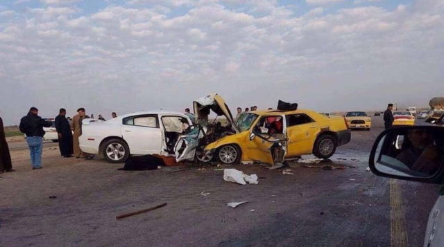 حصيلة مرعبة لـ طرق الموت في محافظة عراقية خلال 2023