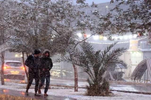 طقس العراق.. أمطار رعدية في الوسط والجنوب وثلوج في الشمال