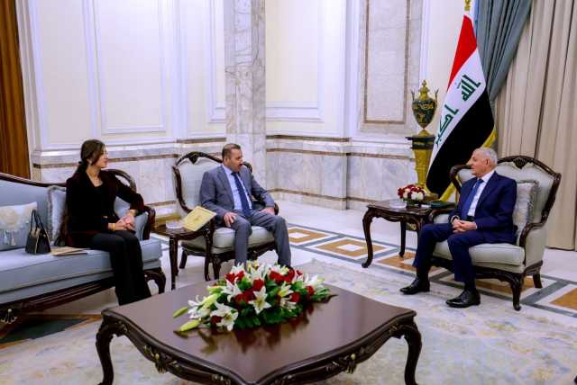 رئيس الجمهورية يؤكد ضرورة تفعيل فقرات قانون الناجيات الإيزديات وغلق مخيمات النازحين