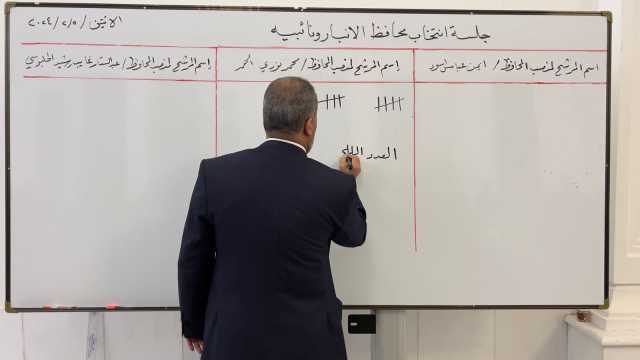 انتخاب محمد نوري محافظا للانبار