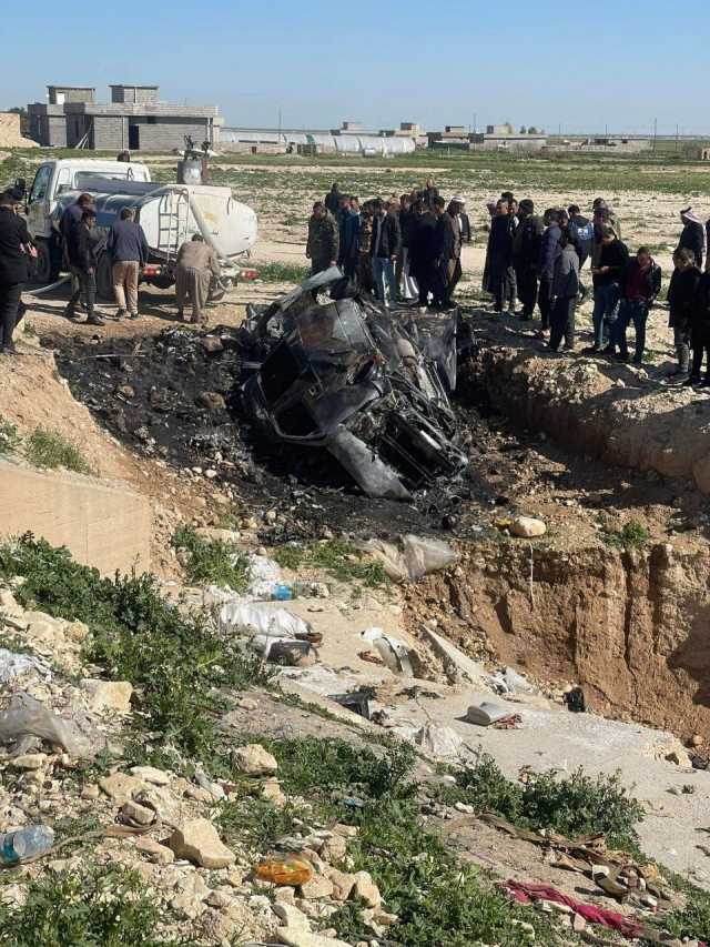 طائرة مسيرة تستهدف عجلة قيادي بقوات حماية سنجار غرب نينوى