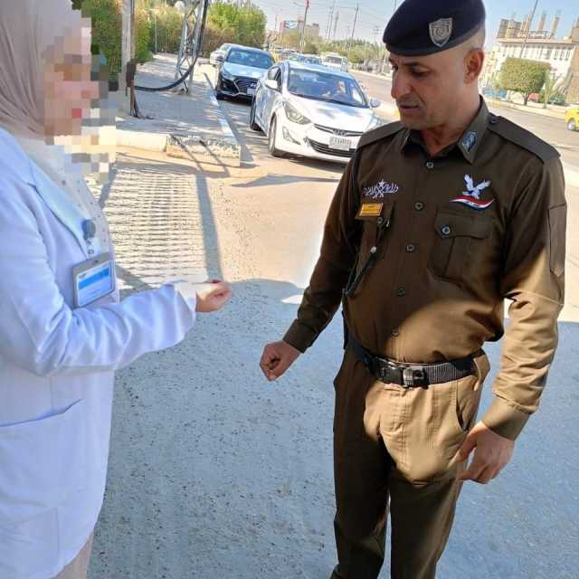 كربلاء.. منتسب يعثر على خاتم الماس ويعيده لصاحبته (صورة)
