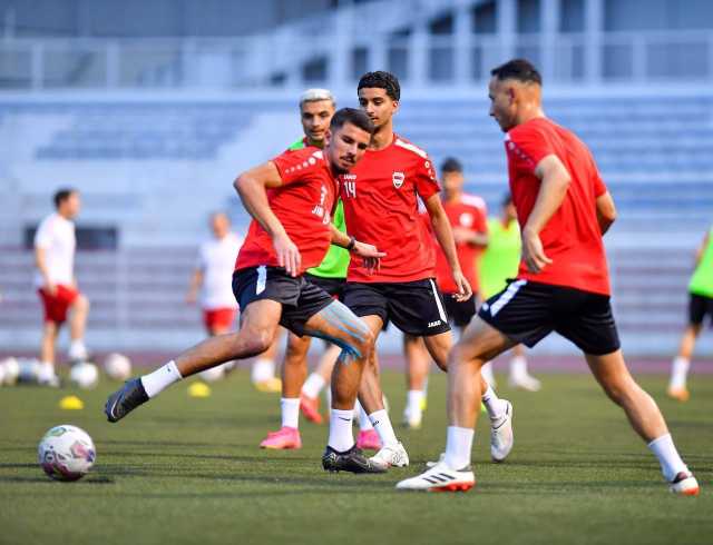 استعدادًا لمباراة العودة مع الفلبين.. منتخبنا الوطني يباشر تدريباته في مانيلا (صور)