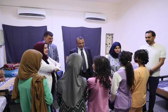 وزير العمل: مهمتنا إيجاد بيئة آمنة لنزيلات دور تأهيل الاناث والاستمرار بالعمل من اجل دمجهن بالمجتمع