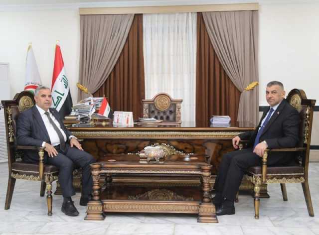 خلال لقائه وزير الزراعة.. القاضي حنون: نعمل على زرع النزاهة وقلع الفساد من جذوره