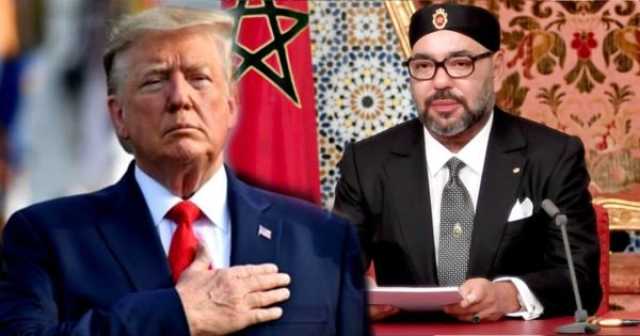 برقية تعاطف وتضامن من ملك المغرب إلى ترامب
