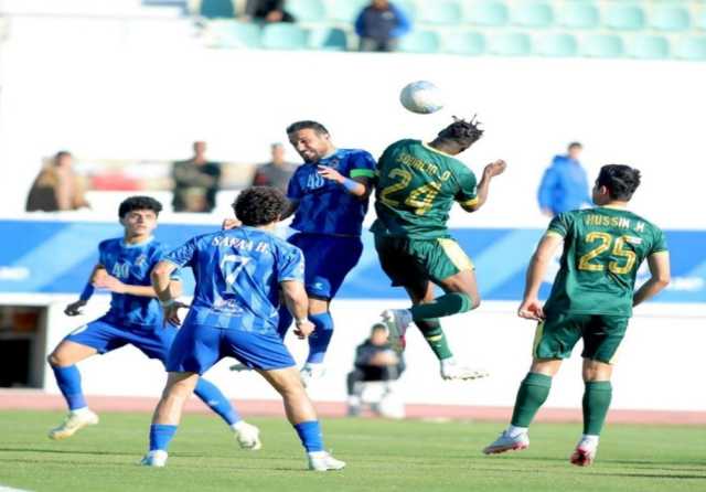 الجوية يخطف الصدارة بهدف قاتل في مرمى نفط ميسان