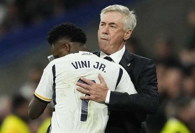 مدرب ريال مدريد يعلق على رغبة فينيسيوس في الرحيل للسعودية