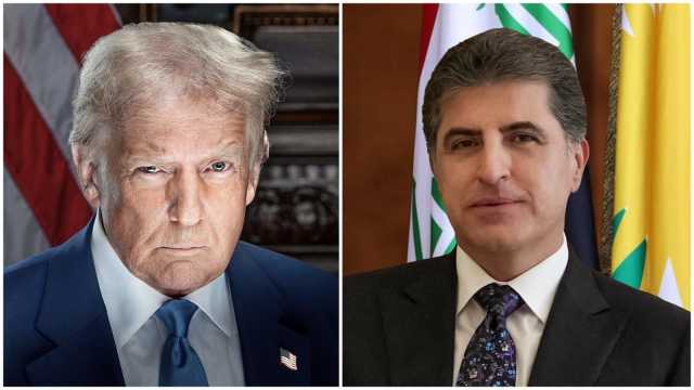 نيجيرفان بارزاني يتلقى رسالة خطية من ترامب