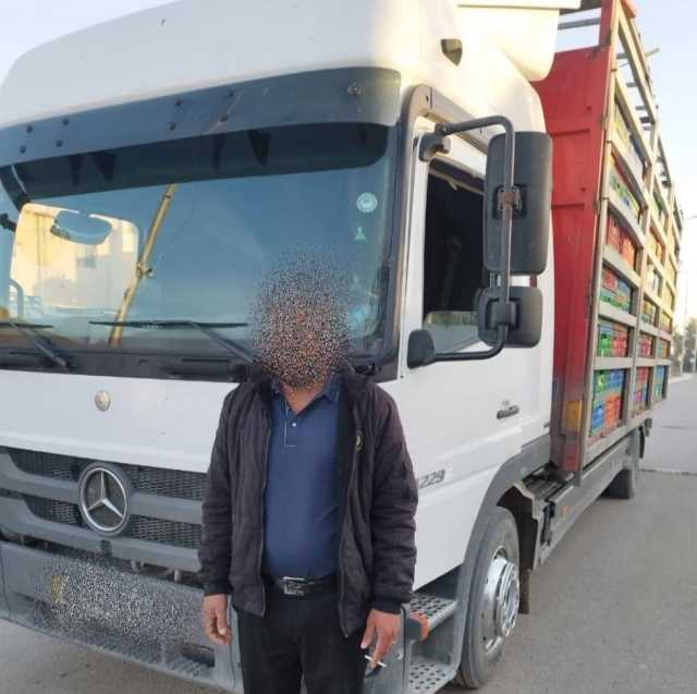 ضبط 4 عجلات محملة بمواد غير مرخصة معدّة للتهريب في كركوك