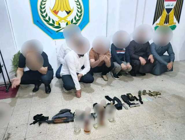 القبض على 7 اشخاص اطلقوا النار في الهواء ببغداد