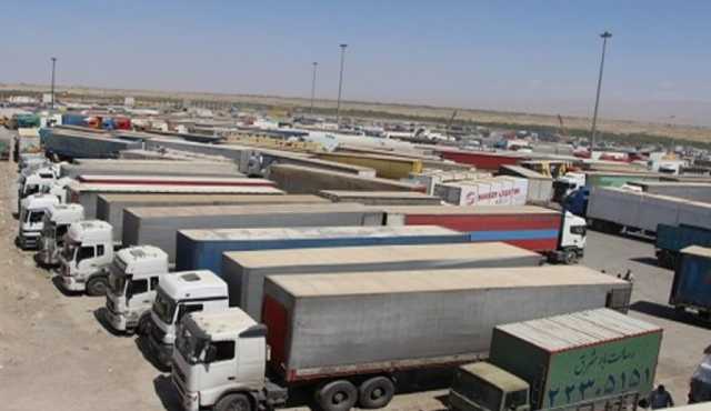 نقل أكثر من مليون طن من البضائع عبر معبر مهران الحدودي الإيراني إلى العراق