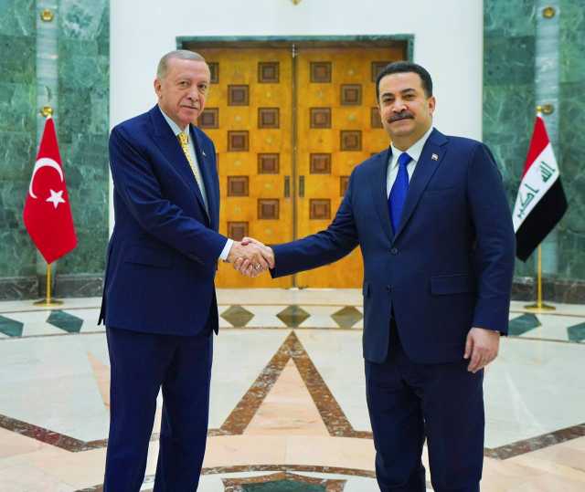 اردوغان: حجم التبادل التجاري بين العراق وتركيا ارتفع إلى 20 مليار دولار