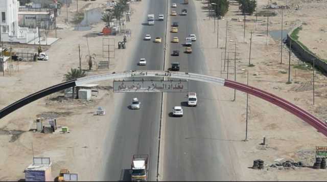 الانتهاء من اكساء المرحلة الاولية لمشروع مدخل بغداد الموصل