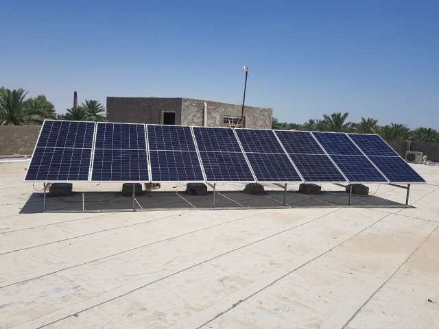 عراقيون يلجأون للطاقة الشمسية للتخلص من انقطاع الكهرباء