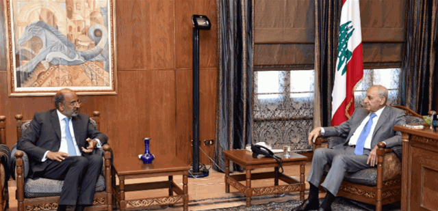 سلسلة لقاءات لبري في عين التينة