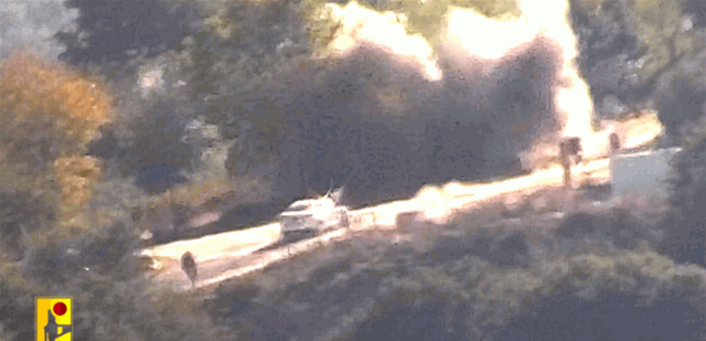 حزب الله ينشر مشاهد من عملية استهدافه لعناصر من الجيش الإسرائيلي في محيط ثكنة دوفيف (فيديو)