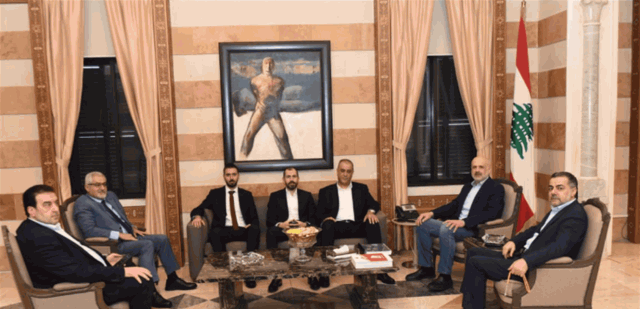 مولوي بحث مع وفد من كتلة الاعتدال الوطني في الاوضاع العامة