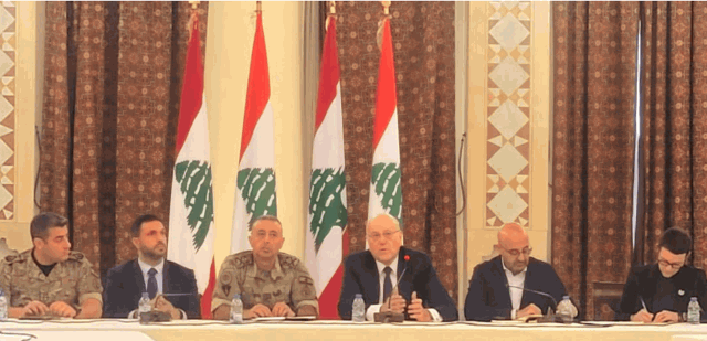 ميقاتي رأس اجتماعا لمتابعة قرار مجلس الوزراء وضع خطة طوارئ وطنية تحسبًا لاي تطورات أمنية
