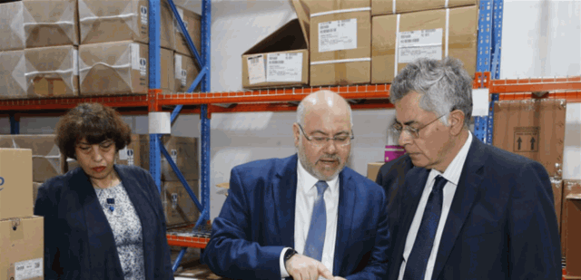 الأبيض: دعم القطاع الإستشفائي العام ثابت ومستمر ونطمح لتطوير دوره