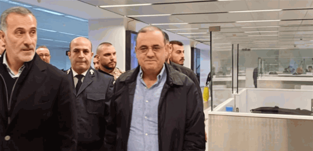 البيسري تفقد دائرة أمن عام المطار