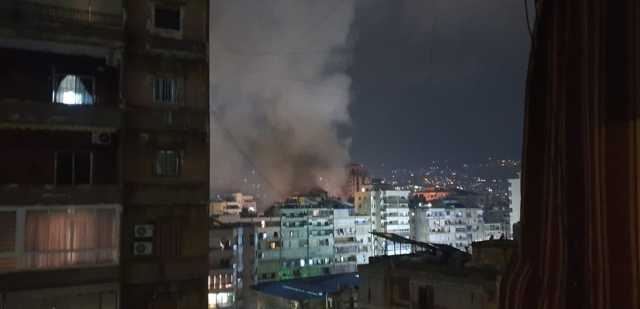 بالفيديو.. إنفجار في الضاحية الجنوبية