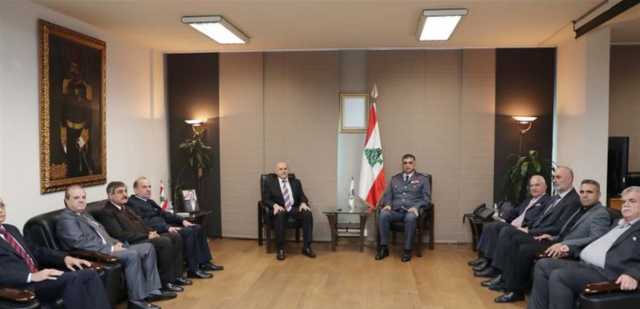 اللواء عثمان استقبل وفدا من رابطة قدامى القوى المسلّحة اللبنانية