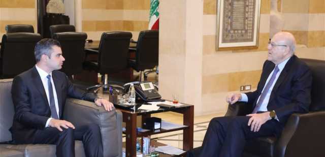 لقاءات ميقاتي في السرايا