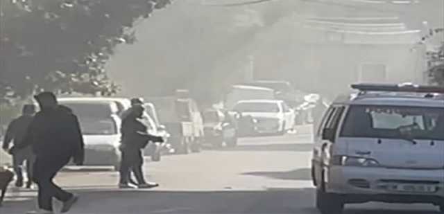 شاهدوا بالفيديو... هكذا قصف العدوّ الإسرائيليّ بلدة في الجنوب أثناء تشييع أحد الشهداء