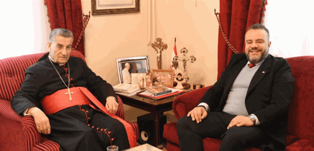 عبد المسيح زار الراعي في بكركي.. هذا ما بحثاه