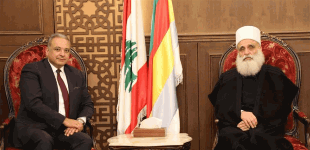 شيخ العقل التقى وزير الثقافة.. وهذا ما تم بحثه