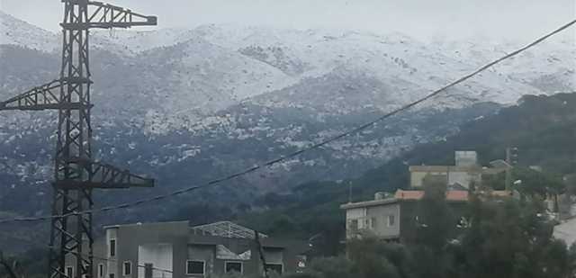 بسبب الأمطار الغزيرة.. انهيارات على طرقات حاصبيا