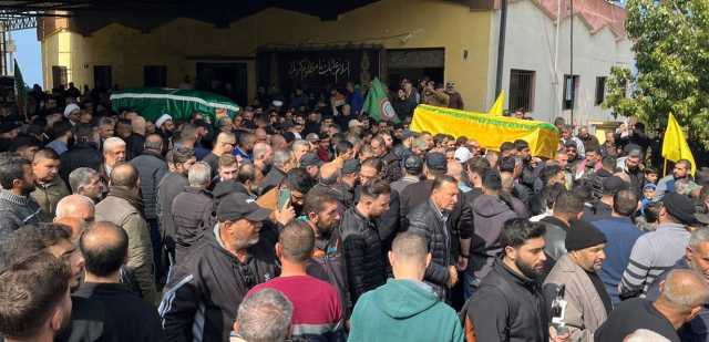 بالصور.. مجدل زون تودع الشهيدتين خديجة سلمان والطفلة أمل الدّر